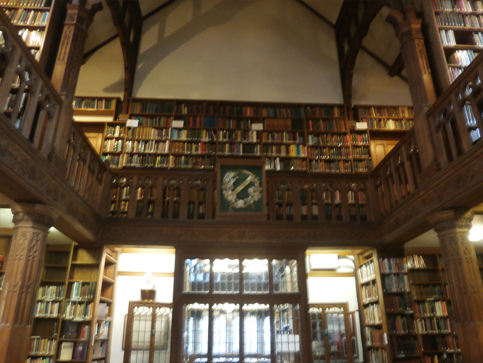 Photograph of the library.