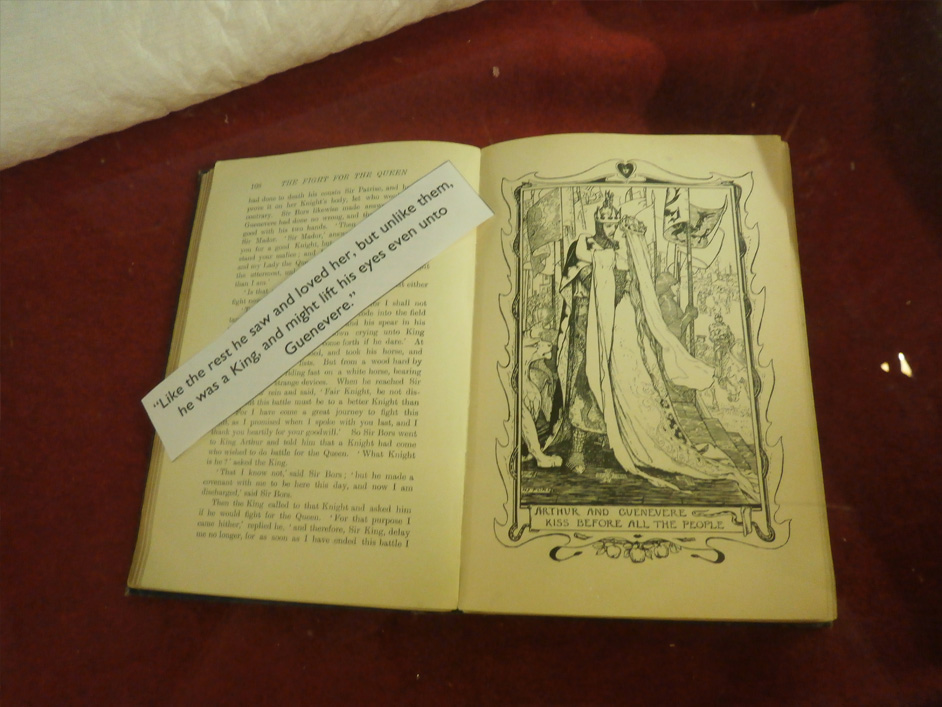 Picture of the Valentine's Day display.