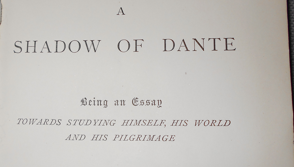 ‘Read Rossetti’s Shadow of Dante’: William Gladstone’s diary reference to Maria Francesca Rossetti