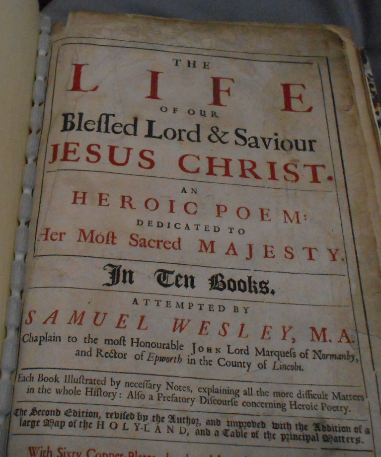 The Treasures of Closed Access: Samuel Wesley’s Life of Christ