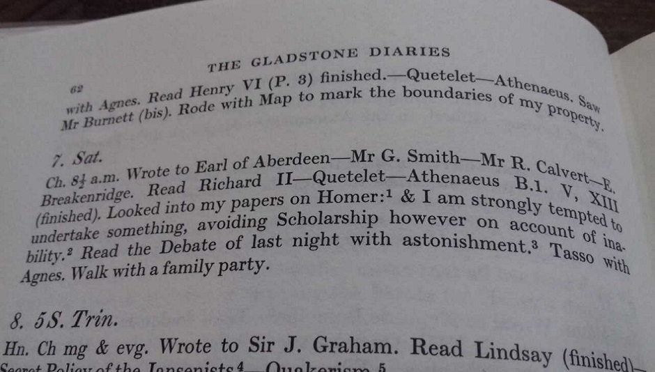 “It’s a mere nonsense”: Gladstone’s Homeric Age