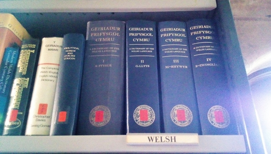 Edrychiad i fewn yr gasgliad Cymraeg / Looking into our Welsh collection