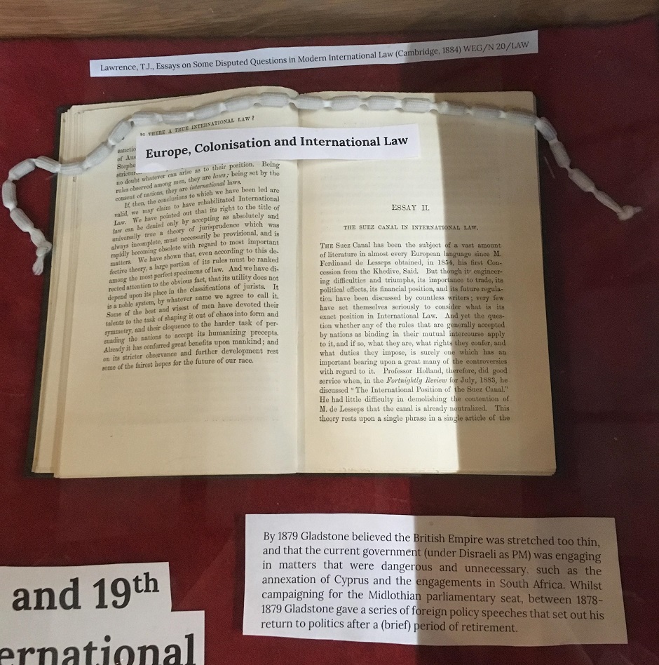 W.E. Gladstone and nineteenth-century international law