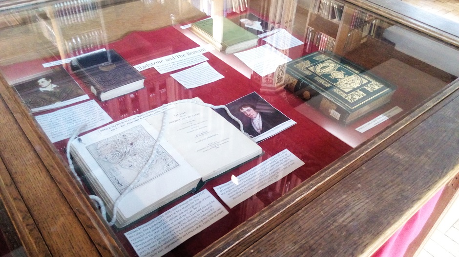 Gladstone and the Romantics: our new April display