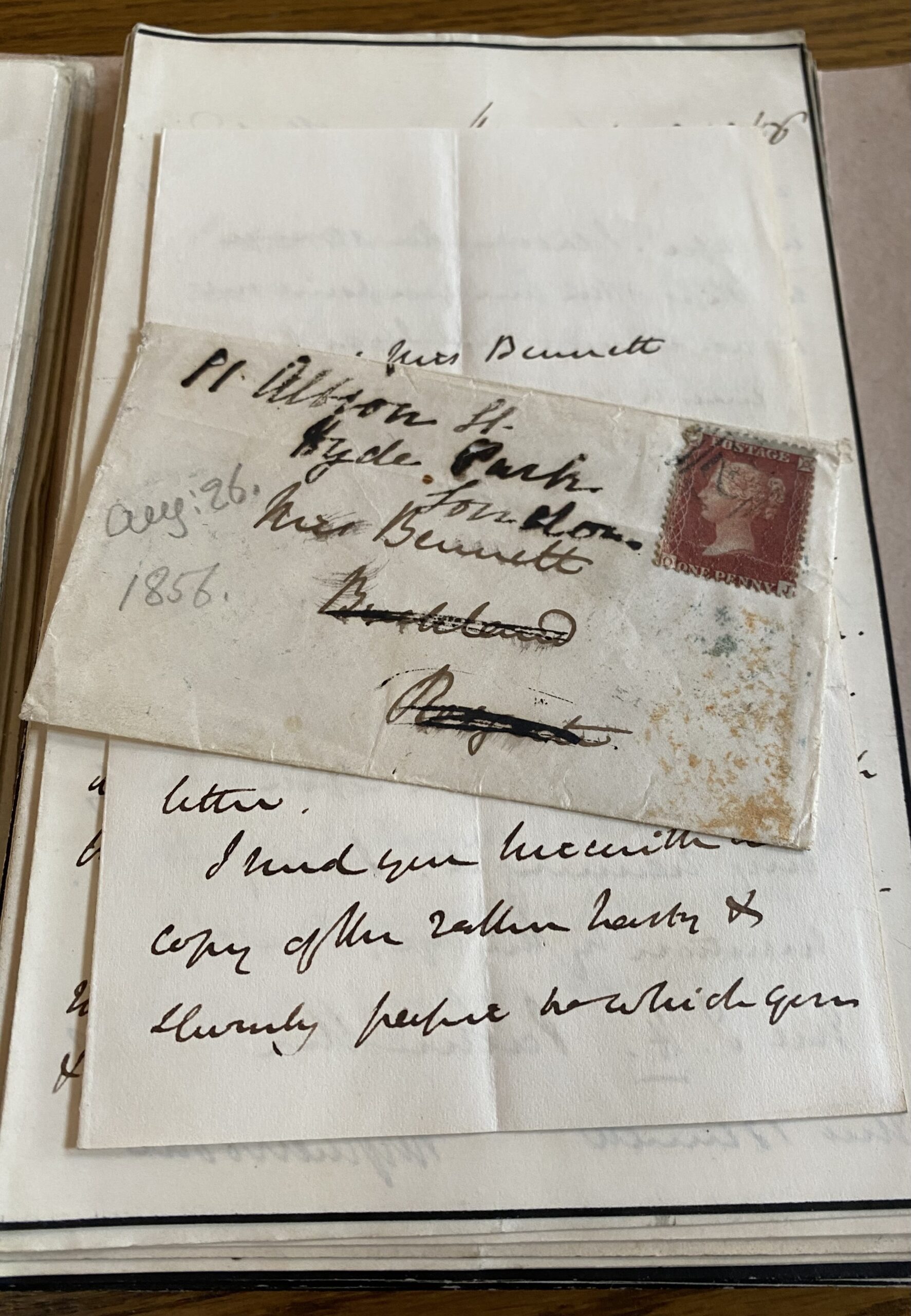 Cataloguing the Anne Ramsden Bennett Archive