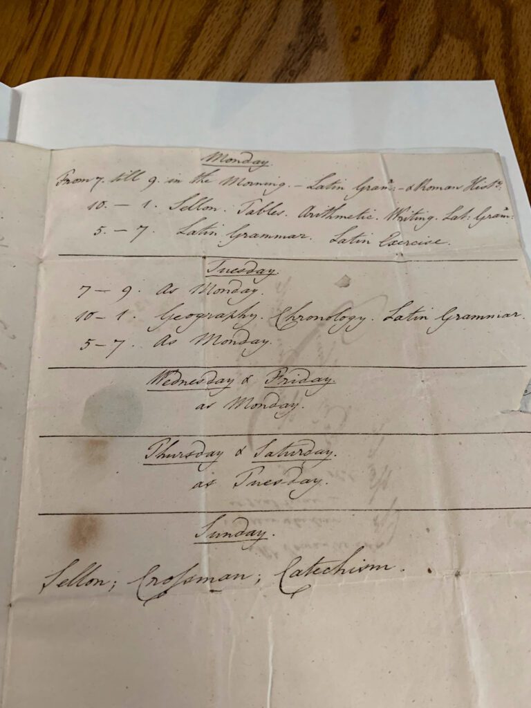 A Glance At the Letters of Lady Mary Glynne