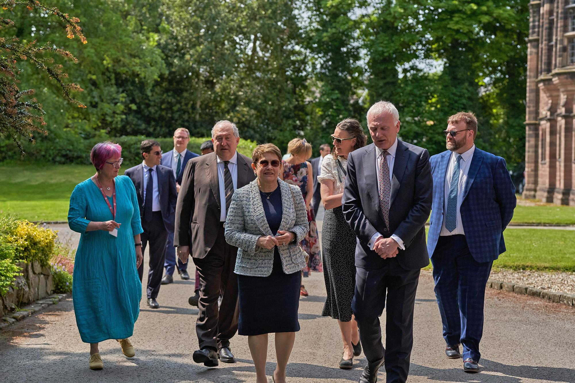 Former President of Armenia Speaks at Founder's Day