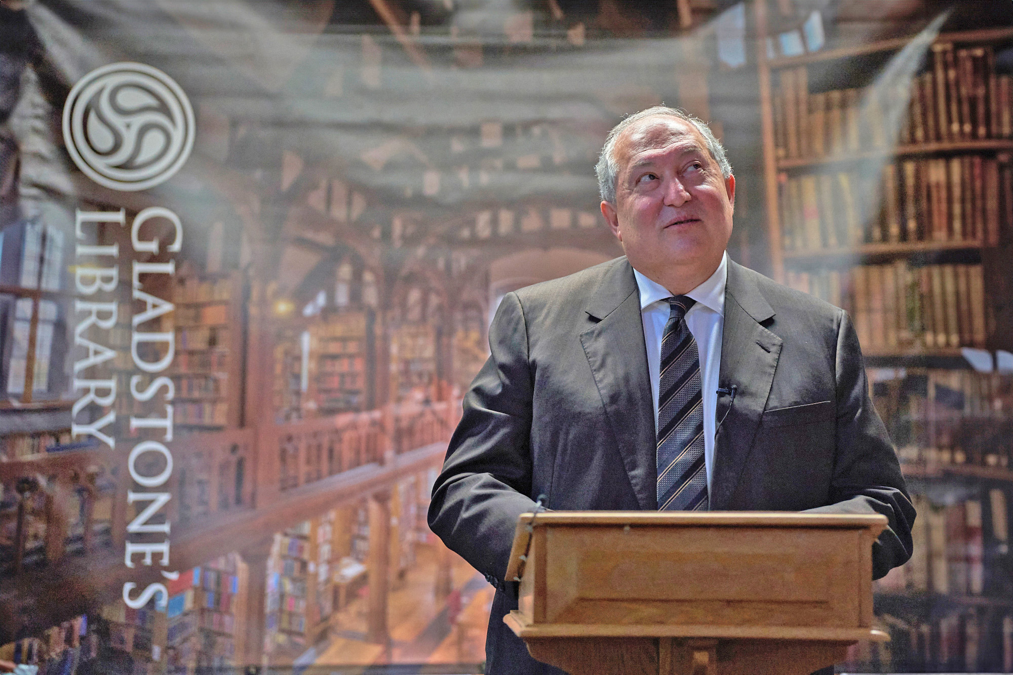 Former President of Armenia Speaks at Founder's Day