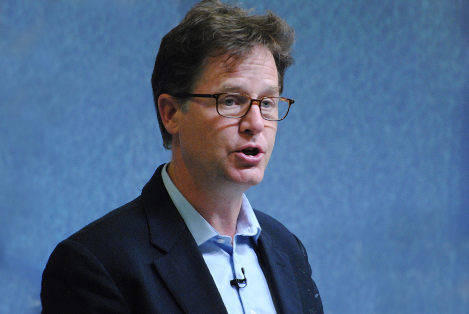 Gladstone's Library Hosts Nick Clegg Talk