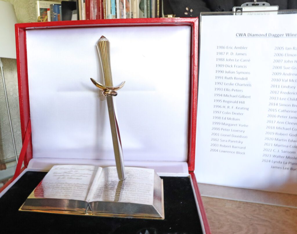 Gladstone's Library Welcomes Prestigious Diamond Dagger Award to Its Archives
